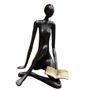 Sculptures, statuettes and miniatures - Readers or stretch bronze series 45 bronze recycled with lost wax - RECYCLAGE DESIGN RÉANIMATEUR D'OBJETS R & D
