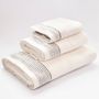 Bath towels - Fluffy Bath Towel Pure Elegance. Organic Cotton. White - SOWL