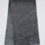 Bath towels - Bath Towel Soothing Shadows. Organic Cotton. Dark grey - SOWL