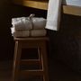 Bath towels - Fluffy Bath Towel Serene Bliss. Organic Cotton. Light beige - SOWL