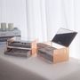 Caskets and boxes - Rose gold mirrored jewelry box. - ASTRID DISPLAY & DECOR CO., LTD.