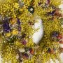 Floral decoration - Dried Mimosa Wreath - TERRA FIORA