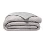 Bed linens - Silver Linen & Silk - Linen and Silk Jacquard Bedspread - ALEXANDRE TURPAULT