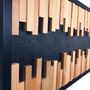 Other wall decoration - "Soundwave: Premium Wood Handmade Wall Sculpture Limited Edition" 110CMX55CM - ARTDESIGNA