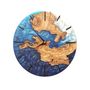 Other wall decoration - "Custom Made Resin and Wood Wall Clock: Premium Handcrafted Sculptures" 80CM - ARTDESIGNA