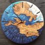 Other wall decoration - "Custom Made Resin and Wood Wall Clock: Premium Handcrafted Sculptures" 80CM - ARTDESIGNA