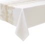 Linge de table textile - FOSSILE - Nappe en lin imprimé et brodé - ALEXANDRE TURPAULT