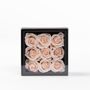 Décorations florales - Un secret - My beauty - 9 roses éternelles rose pastel Taille M - BENOIT SAINT AMAND