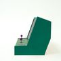 Objets de décoration - ARCADE MINATO: Design français, ambiance rétro, "Emerald Green" - MAISON ROSHI