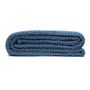 Plaids - Couette tricotée en coton biologique. Bleu foncé|Beige|Gris|Vert - SOWL