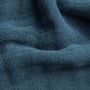 Plaids - Couette en coton biologique. Safron|Bleu foncé|Corail - SOWL