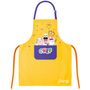 Children's arts and crafts - Chefclub Kids Yellow Cotton Apron - SNACKING MEDIA / CHEFCLUB
