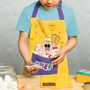 Loisirs créatifs pour enfant - Tablier en Coton Chefclub Kids Jaune - SNACKING MEDIA / CHEFCLUB