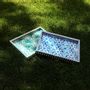 Trays - Large Mother Pearl Rectangular tray - HYA CONCEPT STORE