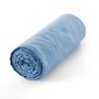 Bed linens - Fitted sheet 140 x 190 cm washed cotton 57 thread count BLUE - SLEEP RETREAT / COPENHAGEN HOME