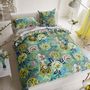Bed linens - Damask Rose Jade - Printed Cotton Percale Set - DESIGNERS GUILD