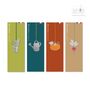 Gifts - Set of 12 metal bookmarks - garden - TOUT SIMPLEMENT,