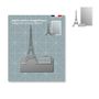 Gifts - Magnetic metal photo holder - Paris - TOUT SIMPLEMENT,