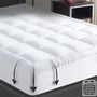 Bed linens - Mattress Topper Pad  , Silicone Fiber, Fluffy Fitted Quilted - 1000 Gr - KOZZY HOME TEXTİLES ( GLOBAL ONLINE SALE )