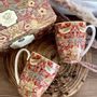 Tasses et mugs - set 2 mugs W.Morris strawberry thief - KARENA INTERNATIONAL