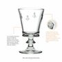 Wine accessories - Lot de 6 verres à vin ABEILLE - LA ROCHÈRE