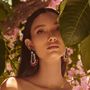 Jewelry - Earring Dandelion Dry Rose - GISSA BICALHO