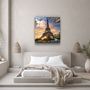Autres décorations murales - ・"Eiffel Tower"・Glass Wall Art | Artdesigna Glass Printing Wall Arts. - ARTDESIGNA