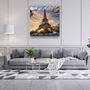 Autres décorations murales - ・"Eiffel Tower"・Glass Wall Art | Artdesigna Glass Printing Wall Arts. - ARTDESIGNA