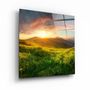 Other wall decoration - ・"Sunset Mountain"・Glass Wall Art | Artdesigna Glass Printing Wall Arts. - ARTDESIGNA