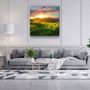 Other wall decoration - ・"Sunset Mountain"・Glass Wall Art | Artdesigna Glass Printing Wall Arts. - ARTDESIGNA