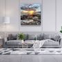 Other wall decoration - ・"Sunset Sea"・Glass Wall Art | Artdesigna Glass Printing Wall Arts. - ARTDESIGNA