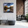 Other wall decoration - ・"Silent River"・Glass Wall Art | Artdesigna Glass Printing Wall Arts. - ARTDESIGNA