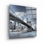 Other wall decoration - ・"Brooklyn Bridge"・Glass Wall Art | Artdesigna Glass Printing Wall Arts. - ARTDESIGNA