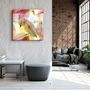 Autres décorations murales - ・"Colored Leaves"・Glass Wall Art | Artdesigna Glass Printing Wall Arts. - ARTDESIGNA