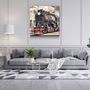 Other wall decoration - ・"Train"・Glass Wall Art | Artdesigna Glass Printing Wall Arts. - ARTDESIGNA