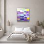 Other wall decoration - ・"Pinkastone"・Glass Wall Art | Artdesigna Glass Printing Wall Arts. - ARTDESIGNA