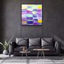Other wall decoration - ・"Pinkastone"・Glass Wall Art | Artdesigna Glass Printing Wall Arts. - ARTDESIGNA