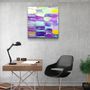 Other wall decoration - ・"Pinkastone"・Glass Wall Art | Artdesigna Glass Printing Wall Arts. - ARTDESIGNA