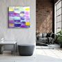 Other wall decoration - ・"Pinkastone"・Glass Wall Art | Artdesigna Glass Printing Wall Arts. - ARTDESIGNA