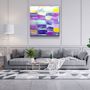 Other wall decoration - ・"Pinkastone"・Glass Wall Art | Artdesigna Glass Printing Wall Arts. - ARTDESIGNA