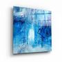 Autres décorations murales - ・"Blue Fall"・Glass Wall Art | Artdesigna Glass Printing Wall Arts. - ARTDESIGNA