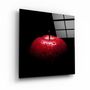 Other wall decoration - ・"Red Apple"・Glass Wall Art | Artdesigna Glass Printing Wall Arts. - ARTDESIGNA