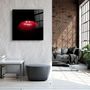 Other wall decoration - ・"Red Apple"・Glass Wall Art | Artdesigna Glass Printing Wall Arts. - ARTDESIGNA