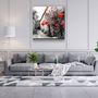 Autres décorations murales - ・"Red Roses"・Glass Wall Art | Artdesigna Glass Printing Wall Arts. - ARTDESIGNA