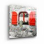 Other wall decoration - ・"Red Window"・Glass Wall Art | Artdesigna Glass Printing Wall Arts. - ARTDESIGNA