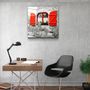 Other wall decoration - ・"Red Window"・Glass Wall Art | Artdesigna Glass Printing Wall Arts. - ARTDESIGNA