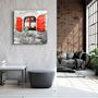 Other wall decoration - ・"Red Window"・Glass Wall Art | Artdesigna Glass Printing Wall Arts. - ARTDESIGNA