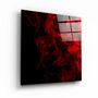 Other wall decoration - ・"Red Gingham"・Glass Wall Art | Artdesigna Glass Printing Wall Arts. - ARTDESIGNA