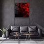 Other wall decoration - ・"Red Gingham"・Glass Wall Art | Artdesigna Glass Printing Wall Arts. - ARTDESIGNA