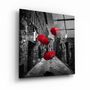 Autres décorations murales - ・"Red Forest"・Glass Wall Art | Artdesigna Glass Printing Wall Arts. - ARTDESIGNA